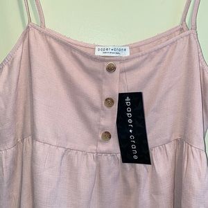 Paper Crane Babydoll Top